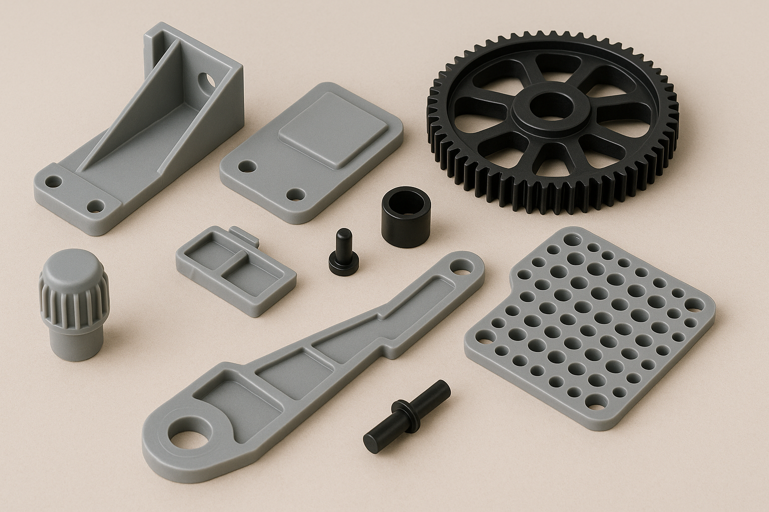 Enjeksiyon plastik parçalar ve teknik plastik komponentler