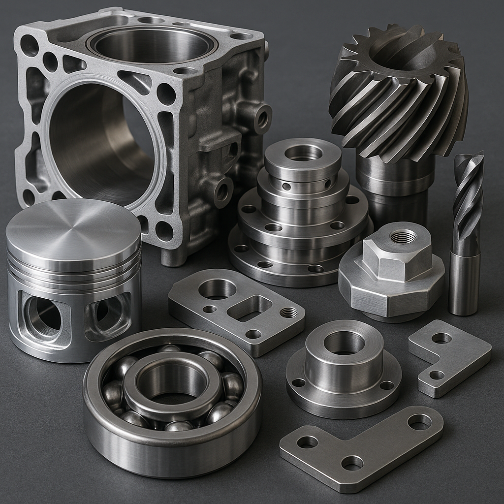 Motor parçaları ve CNC işleme