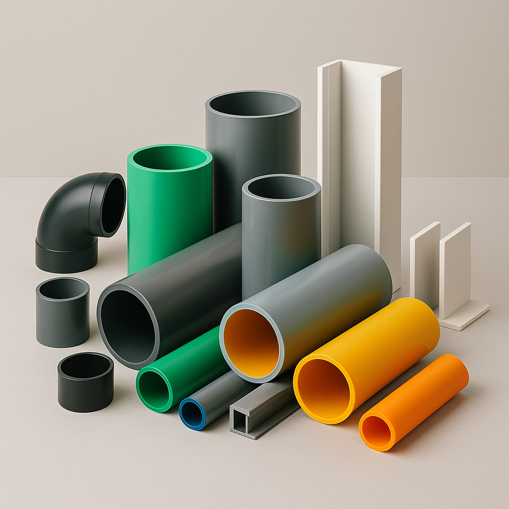 Plastik boru ve profil sistemleri