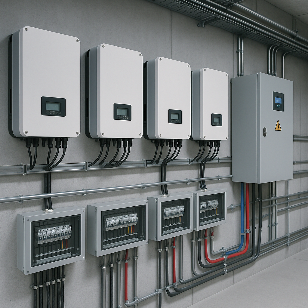 Solar inverter ve enerji altyapısı