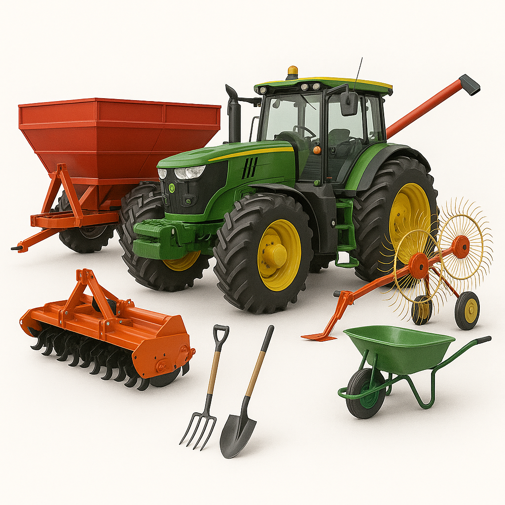 Tarım Makineleri ve Ekipmanları Çözümleri